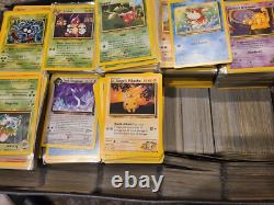 Énorme lot de cartes Pokémon Wotc Vintage première édition & Holo Rare NM/LP 100 cartes