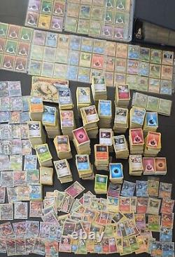 Énorme lot de collection de cartes Pokémon Rares, Holos 50+ ultra rares, 3 000+ cartes