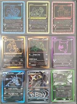 Ensemble Complet De Cartes Pokémon 78/78 15 Holo 1 Secret Rare Lot De Cartes Personnalisées
