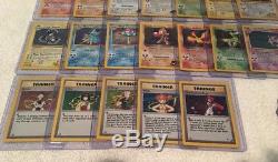 Ensemble Complet De Cartes Pokemon Gym Hero / 132 All Holo Rare Full Whole Collection