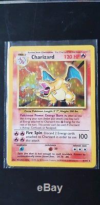 Ensemble De Base Charizard Original Pokemon Card
