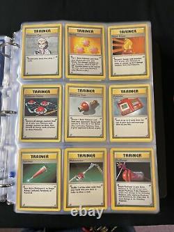 Ensemble De Base Complet Pokemon Cards 102/102 Charizard Rare Wotc 1999 Illimitée 100%