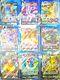 Ensemble Complet De 9 Cartes Ultra Rare Vmax Eeveelution Pokémon