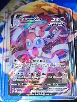 Ensemble complet de 9 cartes Ultra Rare Vmax Eeveelution Pokémon