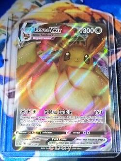 Ensemble complet de 9 cartes Ultra Rare Vmax Eeveelution Pokémon