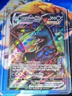 Ensemble complet de 9 cartes Ultra Rare Vmax Eeveelution Pokémon