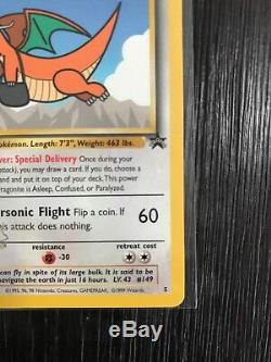 Erreur De Timbre Inversé Dragonite Black Star Promo Carte Pokémon N ° 5