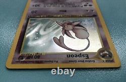 Espeon 1ère Édition Rare Holo Pokémon Card 1/75 Neo Discovery Wotc Lp