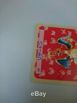 Ex! Charizard Topsun Carddass Bleu Carte Pokemon / Lizardon Rare! Japon