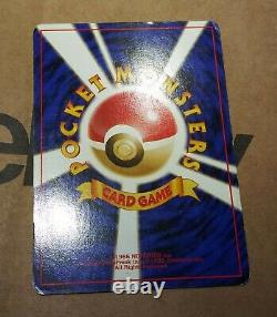 Extrêmement Rare Voltorb Non-glossy No Rarity Mark Vending Series 2 Pokemon Card