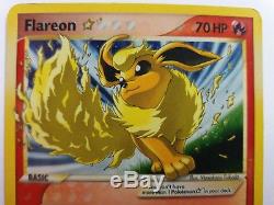 Flareon Gold Star Holo Ultra Rare 100/108 Ex Power Keepers Carte Pokémon Anglais