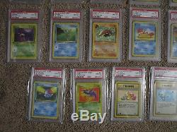 Fossil Complete 32 Psa 10 Gem Mint Cartes Pokémon Fréquent Et Communs 31-62 S25