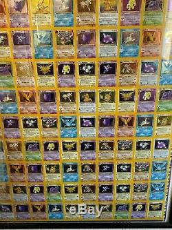 Fossil Pokemon Holo Rare Feuille Non Coupé (110 Cartes) Kay Bee Jouets Encadré De Excellent