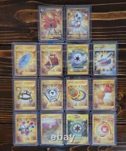 Gold Secret Rare Full Art Pokemon Card Lot (14) Toutes Les Images Pas De Duplicates