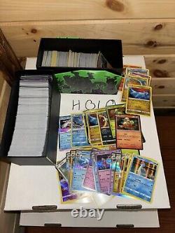 Gros lot de 1000 cartes Pokémon communes/peu communes/rares uniquement en reverse holo, toutes en excellent état