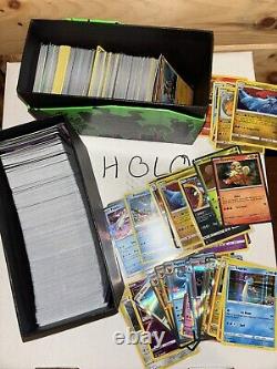 Gros lot de 1000 cartes Pokémon communes/peu communes/rares uniquement en reverse holo, toutes en excellent état