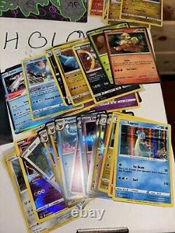 Gros lot de 1000 cartes Pokémon communes/peu communes/rares uniquement en reverse holo, toutes en excellent état