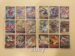 Gros lot de collection de cartes Pokémon, 156 cartes, ultra rares