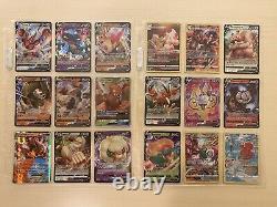 Gros lot de collection de cartes Pokémon, 156 cartes, ultra rares