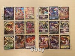 Gros lot de collection de cartes Pokémon, 156 cartes, ultra rares