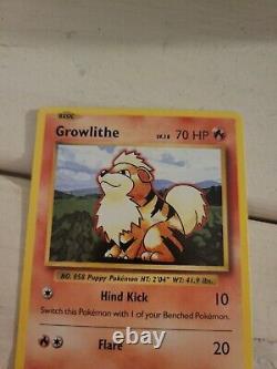 Growlithe Fukano 17/108 Carte Pokémon de Base Rare NM