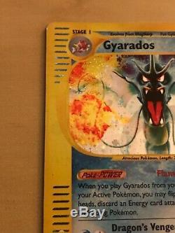 Gyarados H10 / H32 Skyridge Holo Rare Mp / HP Carte Pokémon
