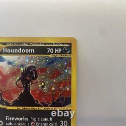Houndoom H11/H32 Aquapolis Brillant Rare 2003 Carte Pokémon TCG WOTC Vintage en bon état