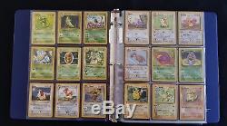 Jeu Complet Complet Original De 151 Cartes Pokemon Shadowless Very Rare 50+ Holo 1ère Éd