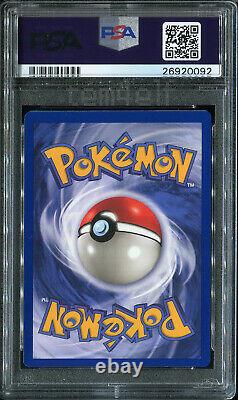 Jolteon Jungle No Symbol Holo 4/64 Psa 10 Gem Mint Pokemon 1999 Carte Wotc Tcg