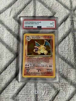 LOT DE POKEMON NOTÉ PSA ? Incluant 2 Cartes Rares Holo Charizard de Base Vintage