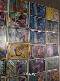 LOT de cartes Pokémon HITS ONLY 50 CARTES GOLD ULTRA RARE RAINBOW VMAX FULL ART +PLUS