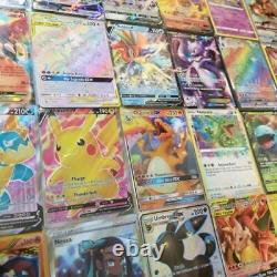 Les Véritables Cartes De Pokémon De Joblot Bundle Incluant Ultra Rares, V's, Vmax, Ex, Gx