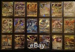 Lot De 110 Cartes Pokemon All Gx / Ex No Duplicates- Art Complet- Charizard Ultra Rare