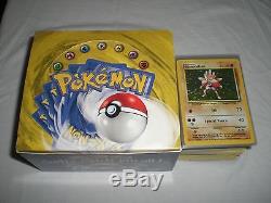 Lot De Cartes De Base De Pokémon (21) Packs De Rappel Non Ouverts Et (165) Cartes À Puce Rares