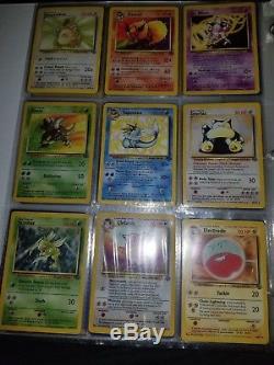 Lot De Cartes Pokémon Original 52 Rares, 36 Holos. Base, Jungle, Roquette, Héros De Gym