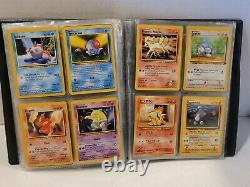 Lot De Cartes Pokemon Vintage Wotc, Holo Rare, 1er Ed, Binder Collection! Lire Au-delà