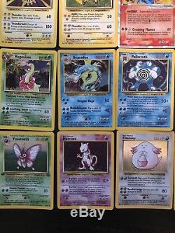 Lot De Collection De Carte Pokemon Énorme, Avec 1ère Additions, Holos, Super Rare Et Plus