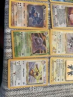 Lot De Millésime Rare Collection Pokemon Cards Holographic Wotc/japanais Tout Prendre