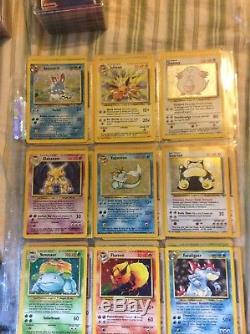 Lot De Vieilles Cartes Pokémon Rares, Y Compris Original Charizard Et More