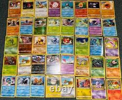 Lot de 125 cartes Pokémon rares incluant des cartes de base telles que Pikachu, Raichu, Electabuzz+