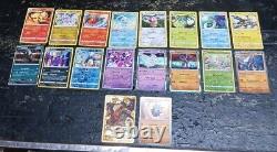 Lot de 18 cartes Pokémon rares