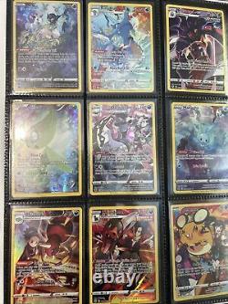 Lot de 180 cartes Pokemon TCG en Full art/EX/VStar/SR/SIR/AR/Holo/Reverse Holo