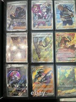 Lot de 180 cartes Pokemon TCG en Full art/EX/VStar/SR/SIR/AR/Holo/Reverse Holo