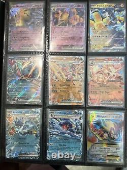 Lot de 180 cartes Pokemon TCG en Full art/EX/VStar/SR/SIR/AR/Holo/Reverse Holo