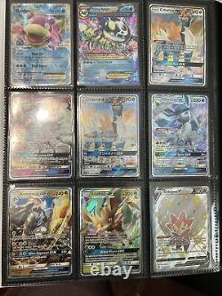 Lot de 180 cartes Pokemon TCG en Full art/EX/VStar/SR/SIR/AR/Holo/Reverse Holo