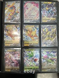 Lot de 180 cartes Pokemon TCG en Full art/EX/VStar/SR/SIR/AR/Holo/Reverse Holo