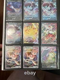 Lot de 180 cartes Pokemon TCG en Full art/EX/VStar/SR/SIR/AR/Holo/Reverse Holo