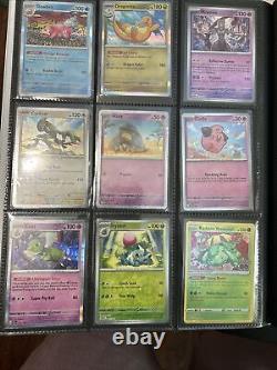 Lot de 180 cartes Pokemon TCG en Full art/EX/VStar/SR/SIR/AR/Holo/Reverse Holo