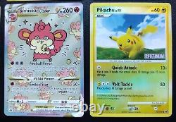 Lot de 21 cartes Pokemon TCG mélangeant des cartes vintage et modernes - État indiqué pour chaque carte