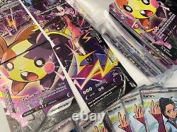 Lot de 220 cartes promotionnelles ultra rares Pokemon TCG Radiant